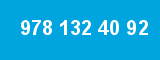 978 132 40 92
